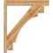 Ekena Millwork Merced Block Rough Sawn Outlooker, Western Red Cedar, 6"W x 36"D x 42"H OUT06X36X42MRC05RWR - alternate 4